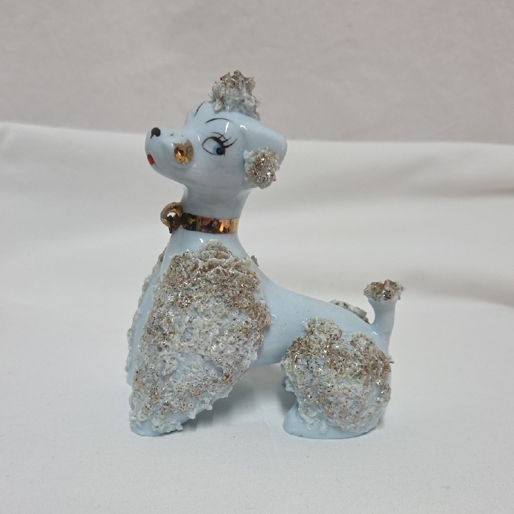 Vintage Spaghetti Poodle, Blue By Lipper And Mann
